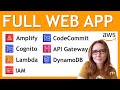 AWS Portfolio Project: Build an End-to-End Web Application with 7 Services | Step-by-Step Tutorial