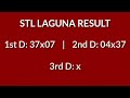 stl laguna result today 4pm draw afternoon result 2nd draw philippines january 10 2025 friday