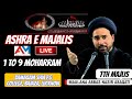 🔴LIVE🔴 7th Majlis | Maulana Abbas Nasir Saeed Abaqati | Ashra 1446 - 2024 | Shia College | Lucknow