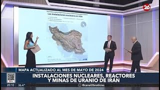 🚨 IRÁN | Instalaciones nuclares, reactores y minas de uranio: el detalle