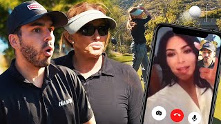 We Played Golf vs. Caitlyn Jenner for a Facetime with Kim Kardashian!