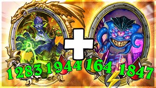 MASSIVE DEMONS HIGHROLL! | Hearthstone Battlegrounds