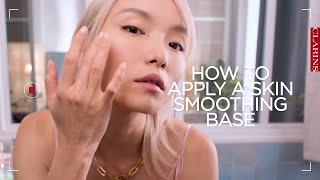 How to apply a skin-smoothing base | Clarins