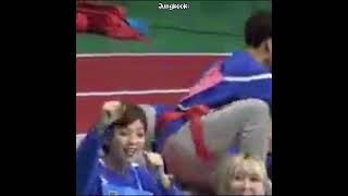 Jungkook reaction to nayeon wrestling (ft Jin \u0026 ken) #twice #bts #vixx #isac