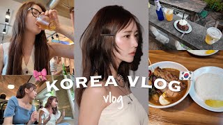 【韓国VLOG】 ソウルに住む女に密着🇰🇷美容やおすすめカフェなどリアルすぎる日々をお見せしてます🎀