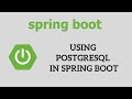 Spring Boot PostgreSQL tutorial | using PostgreSQL in Spring Boot