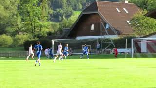 (Clip) Chance Alexander Trinker (57.) bei SV Pruggern vs ATV Irdning (2. 9. 2023, Unterliga Nord A)