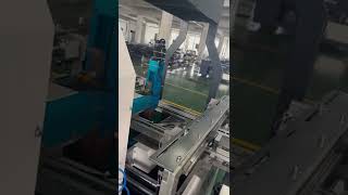 ASJ1000 Automatic gluing machine with 2 sets auto box wrappers for rigid box manufacturing