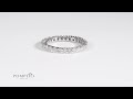 diamond eternity wedding ring white gold by pompeii3