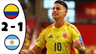 Colombia - Argentina 2-1 Highlights \u0026 All goals | World Cup Qualifiers 2026