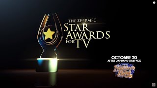 33rd PMPC Star Awards for TV on Sunday's Best October 20, 2019 Teaser