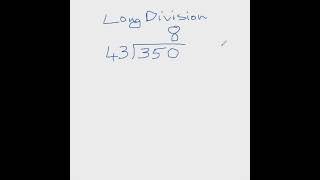 How to do long division (Kumon Maths Level D)
