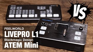 【ATEM Mini VS LIVEPRO L1】話題ののライブ配信スイッチャーを徹底比較！買うならどっち？