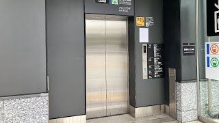 【更新後/延伸開業前】はかた駅前通り地下通路 西15番口のエレベーター（日立製）