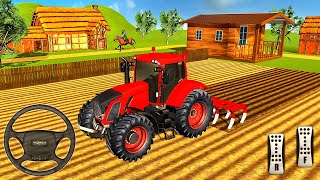 Modern Tractor Farming Simulator 2022 - Plow Harvester Tractor Driving - Android Gameplay