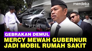 Gebrakan Demul Mercy Dinas Mewah Gubernur Disulap Jadi Mobil Rumah Sakit