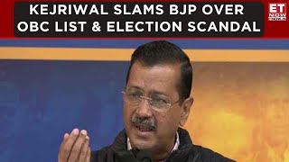 Kejriwal Takes On BJP Over OBC List, Election Issues – Urges Immediate Action | Delhi Elections |AAP