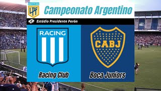 AO VIVO - Racing Club X Boca Juniors - { Campeonato Argentino } - 1ª Fase - Rodada 4