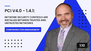 PCI v4.0 - 1.4.1: Network Security Controls Are Installed Between Trusted and Untrusted Networks