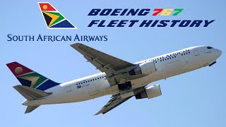 South African Airways Boeing 767 Fleet History (1993-2004)