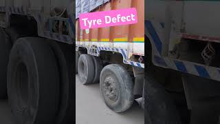 Tyre Defect | Wrong Tyre Size fitment.  Mix Size in Same Truck