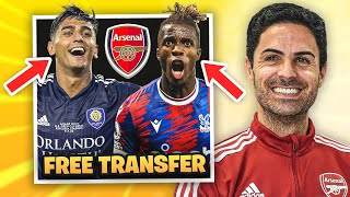 Arsenal To Sign Wilfried Zaha On FREE Transfer? | Facundo Torres Arsenal Transfer Update!