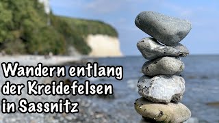 Unglaublicher Ausblick beim Wandern entlang der Kreidefelsen - Naturstrand Sassnitz | GoPro