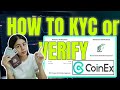 HOW TO KYC OR VERIFY ACCOUNT IN COINEX EXCHANGE!