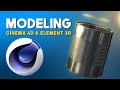 c4d tutorial - Element 3D - KAPOAKA speedart 1 by ADDLYCONCEPT
