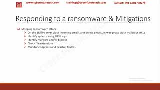 SOC - Part-8 - Identifying and mitigating ransomware part-1