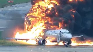 New harrowing  released of deadly Moscow plane fire