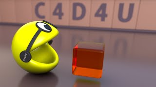 PacMan 3D Animation V2 (little bit Jelly 😋) ❤️ C4D4U