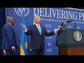 Trump praises leaders of Rwanda and DR Congo as they sign a peace deal