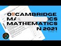 O Level Math D October November 2021 Paper 12 4024/12