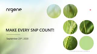 MAKE EVERY SNP  COUNT!  Minimize genotyping cost and maximize data accuracy with SNPer™