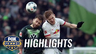 VfL Wolfsburg vs. RB Leipzig | 2020 Bundesliga Highlights