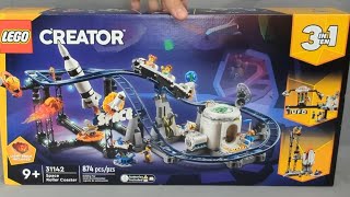 Lego Creator 3 in 1 space rollercoaster 31142 speed build