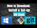 How to Download, Install and Set up GitBash 2023