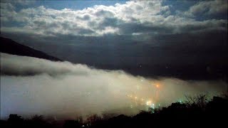 March 4, 2018 Hijikawa storm occurrence with Lumix GH5S (Hijikawa river view park)