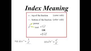 11X1 T01 01 algebra \u0026 indices (2020)