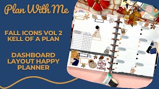 PLAN WITH ME | SOCIAL MEDIA | HAPPY PLANNER CLASSIC DASHBOARD LAYOUT | KELL OF A PLAN | NOV 4 - 10