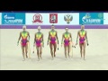 GP Moscow 2016  group final - 2 hoops 6 clubs