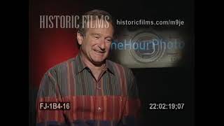 One Hour Photo Robin Williams Interview Press Junket (2002)