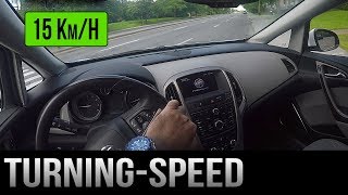 How to Adjust Your Speed When Turning