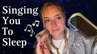 Humming \u0026 Hair Brushing ASMR