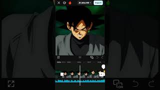 Goku Black Smooth Edit In Capcut💀🔥- Fragment (Slowed) | #anime #capcut #goku #edit #viral
