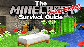You Don't Need To Survive Your First Night ▫ The Hardcore Survival Guide [Ep.1] ▫ Minecraft 1.17