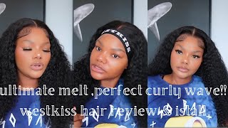 ULTIMATE MELT // THE PERFECT CURLY WAVE WITH THE BEST HD LACE // WESTKISS HAIR REVIEW \u0026 INSTALL