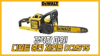 [디월트 HOW TO] 디월트 충전 체인톱 (DCM575)