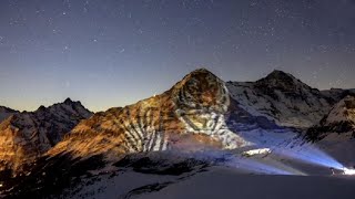 Swiss light artist on world's biggest tiger art